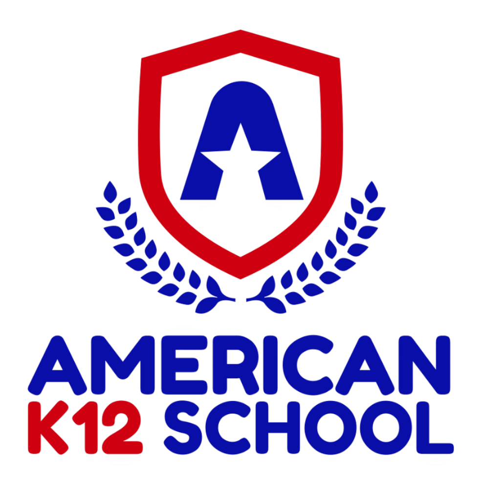 American K12 School Official Institutional Logo