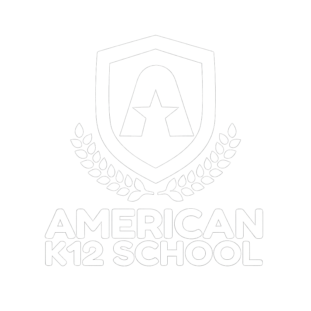 American K12 School Logo